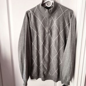 Van Huesen Studio Sweater Gray XL